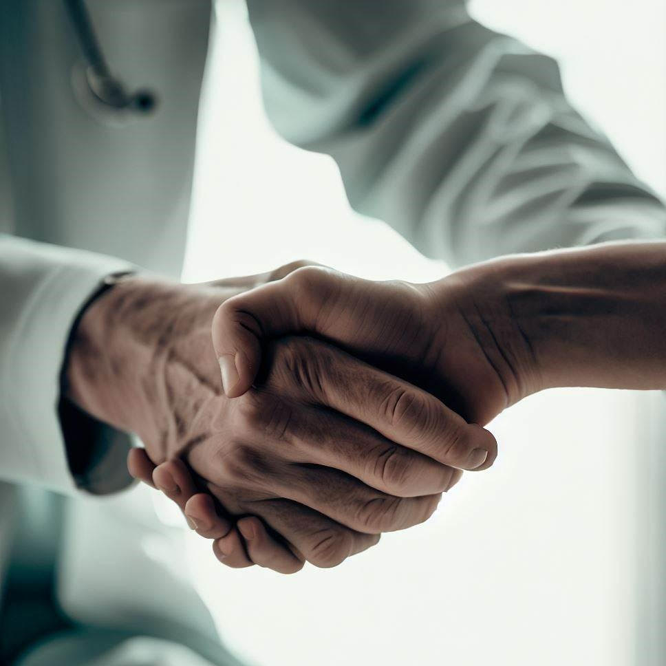 Dismissing a Patient from a Practice: Ethical Dilemmas for Physicians and Health Care Providers done with a handshake